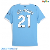 Camisa de time de futebol Manchester City Rayan Ait-Nouri #21 Replicas 1º Equipamento 2025-26 Manga Curta
